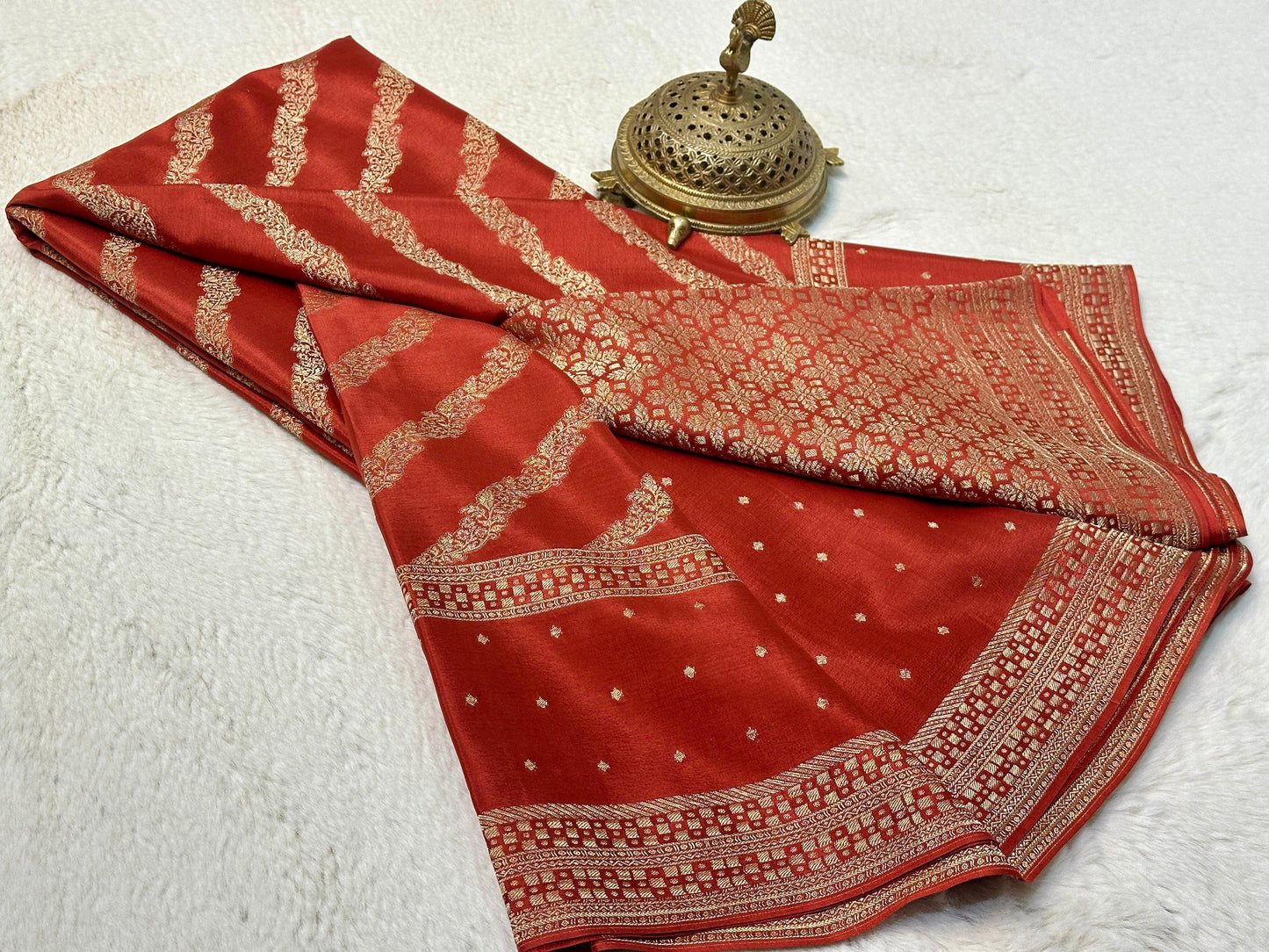 Pure Mysore Crepe Silk Saree