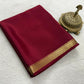 Pure Mysore Crepe Silk Small Border Saree