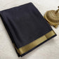 Pure Mysore Crepe Silk Small Border Saree