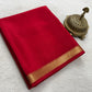 Pure Mysore Crepe Silk Small Border Saree