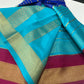 Pure mysore silk 120 gram zari lined saree