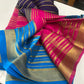 Pure mysore silk 120 gram zari lined saree