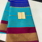 Pure mysore silk 120 gram zari lined saree