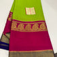 Pure mysore silk 120 grm 3 color combination saree