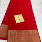 Pure mysore silk 100 grm thickness saree