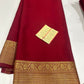 Pure mysore silk 100 grm thickness saree