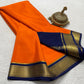 Pure mysore silk 120 count saree