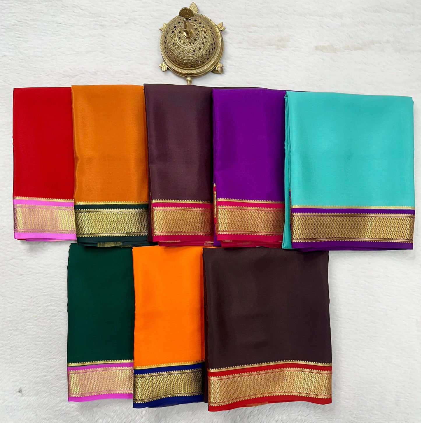 Pure mysore silk 120 count saree