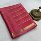 Pure mysore silk 120 gram zari lined saree
