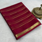 Pure mysore silk 120 gram zari lined saree