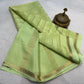 Pure mysore silk 120 gram zari lined saree