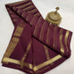 Pure mysore silk 120 gram zari lined saree