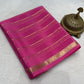 Pure mysore silk 120 gram zari lined saree