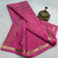 Pure mysore silk 120 gram zari lined saree