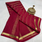 Pure mysore silk 120 gram zari lined saree