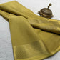 Pure mysore silk 120 gram solid color saree