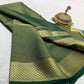 Pure mysore silk 120 gram solid color saree