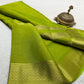 Pure mysore silk 120 gram solid color saree