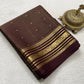 Pure mysore silk checked with butta work 120 grm thickness saree