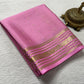 Pure mysore silk checked with butta work 120 grm thickness saree