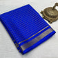 Pure mysore silk checked 120 grm thickness saree