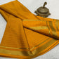 Pure mysore silk checked 120 grm thickness saree