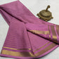 Pure mysore silk checked 120 grm thickness saree