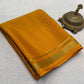 Pure mysore silk checked 120 grm thickness saree