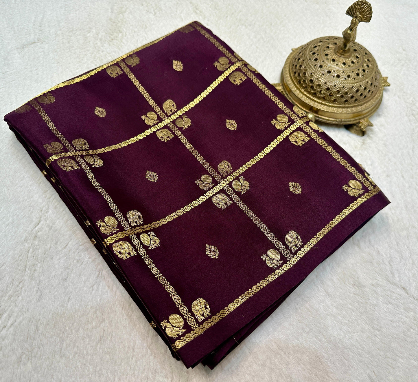 Pure mysore silk saree