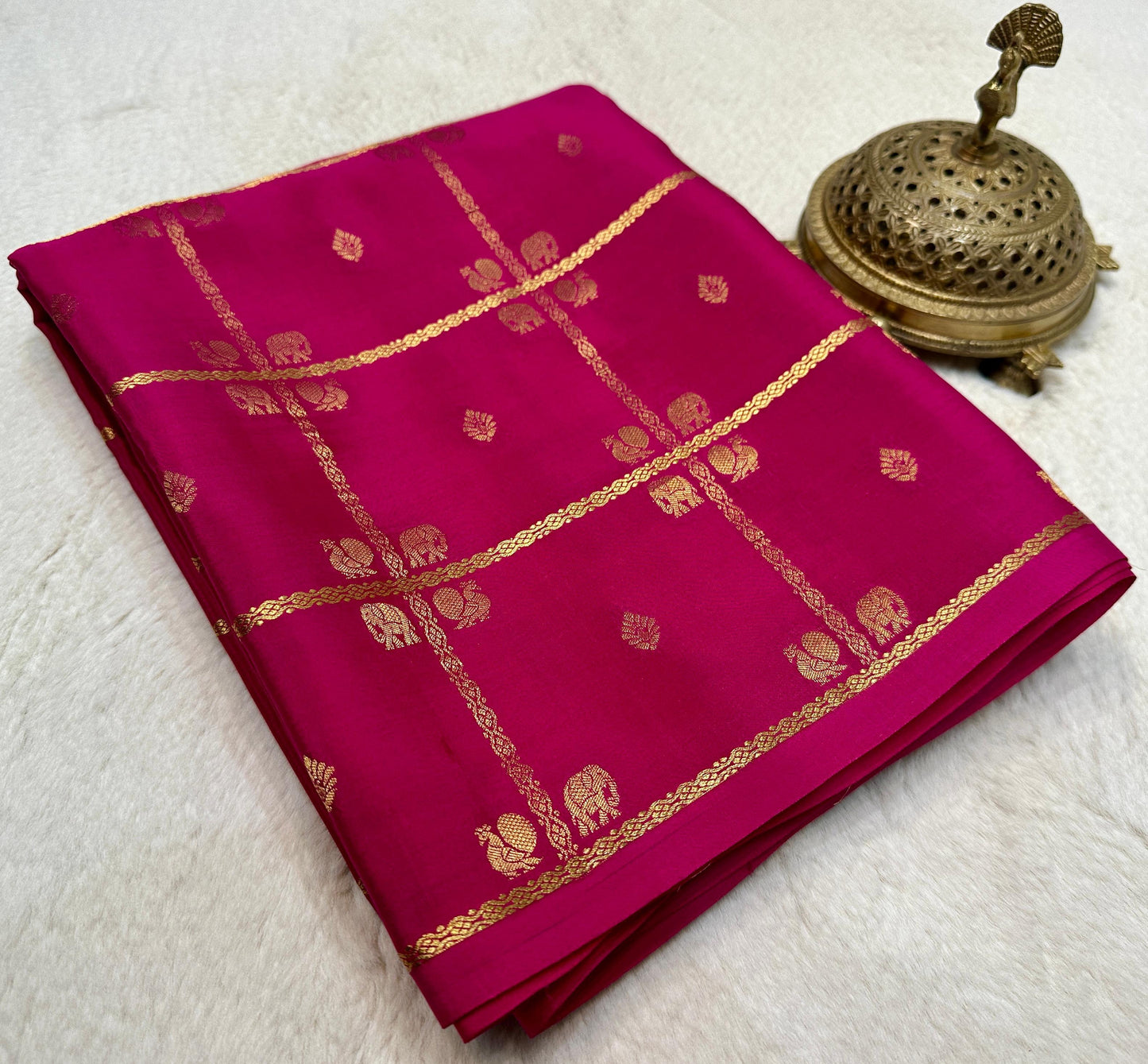 Pure mysore silk saree