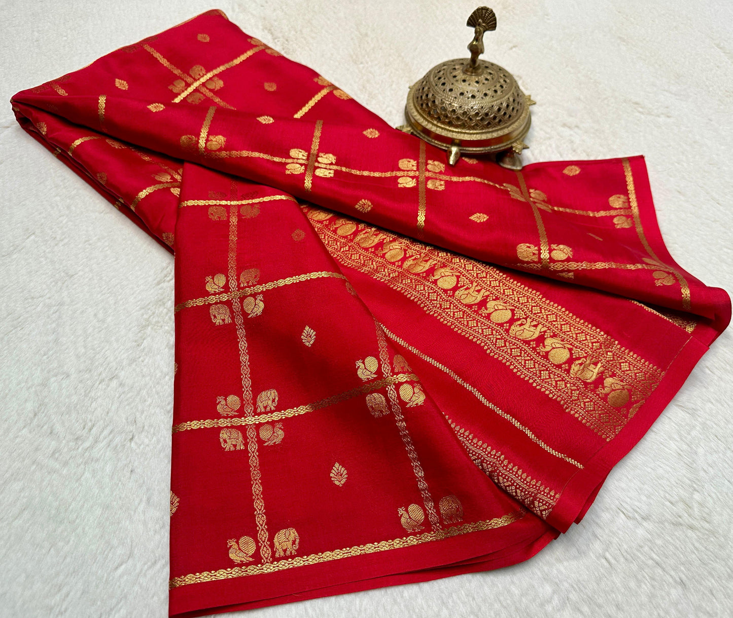 Pure mysore silk saree