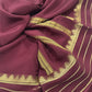 Pure mysore crepe silk 120 grm thickness saree