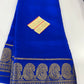 Pure mysore silk mango border 100 grm saree