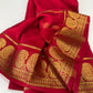 Pure mysore silk mango border 100 grm saree