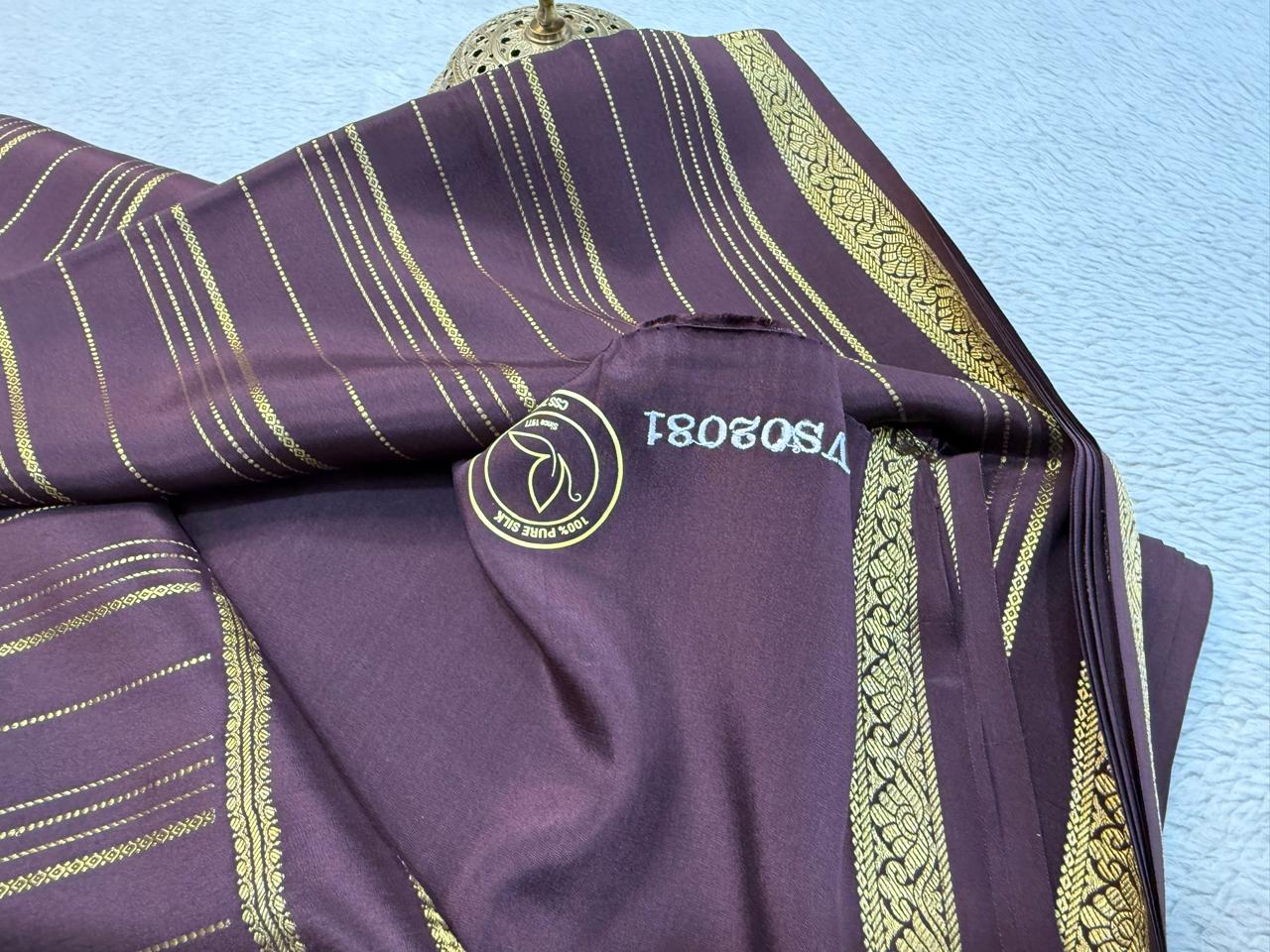 Pure Mysore Silk CSG Saree