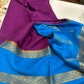 Pure Mysore Silk Ganga Jamuna Saree