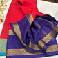 Pure Mysore Silk Ganga Jamuna Saree