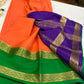 Pure Mysore Silk Ganga Jamuna Saree