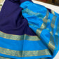 Pure Mysore Silk Ganga Jamuna Saree