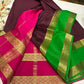 Pure Mysore Silk Ganga Jamuna Saree