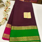 Pure Mysore Silk Ganga Jamuna Saree