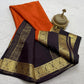 Pure Mysore Silk Ganga Jamuna Saree