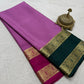 Pure Mysore Silk Ganga Jamuna Saree