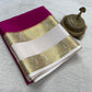 Pure Mysore Silk Ganga Jamuna Saree