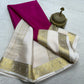 Pure Mysore Silk Ganga Jamuna Saree