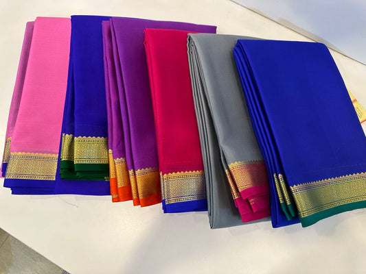 Pure mysore silk saree