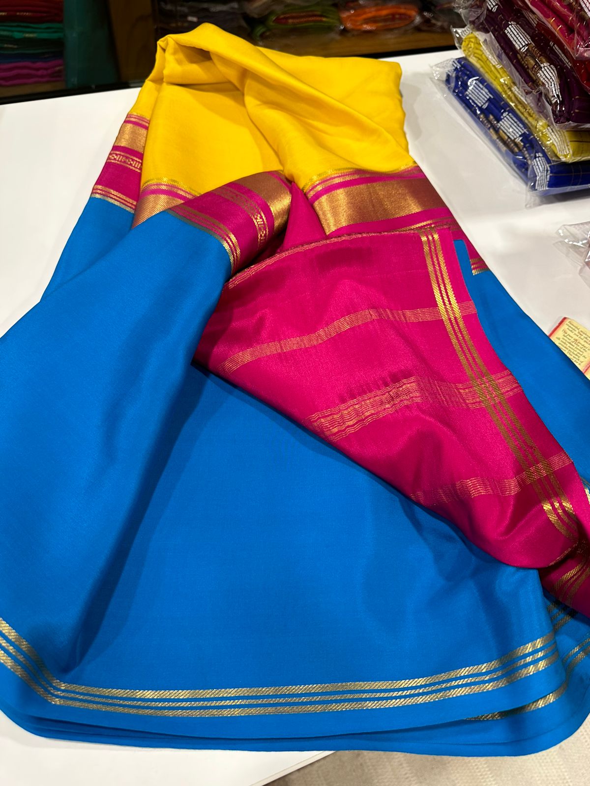 Pure Mysore Silk Saree