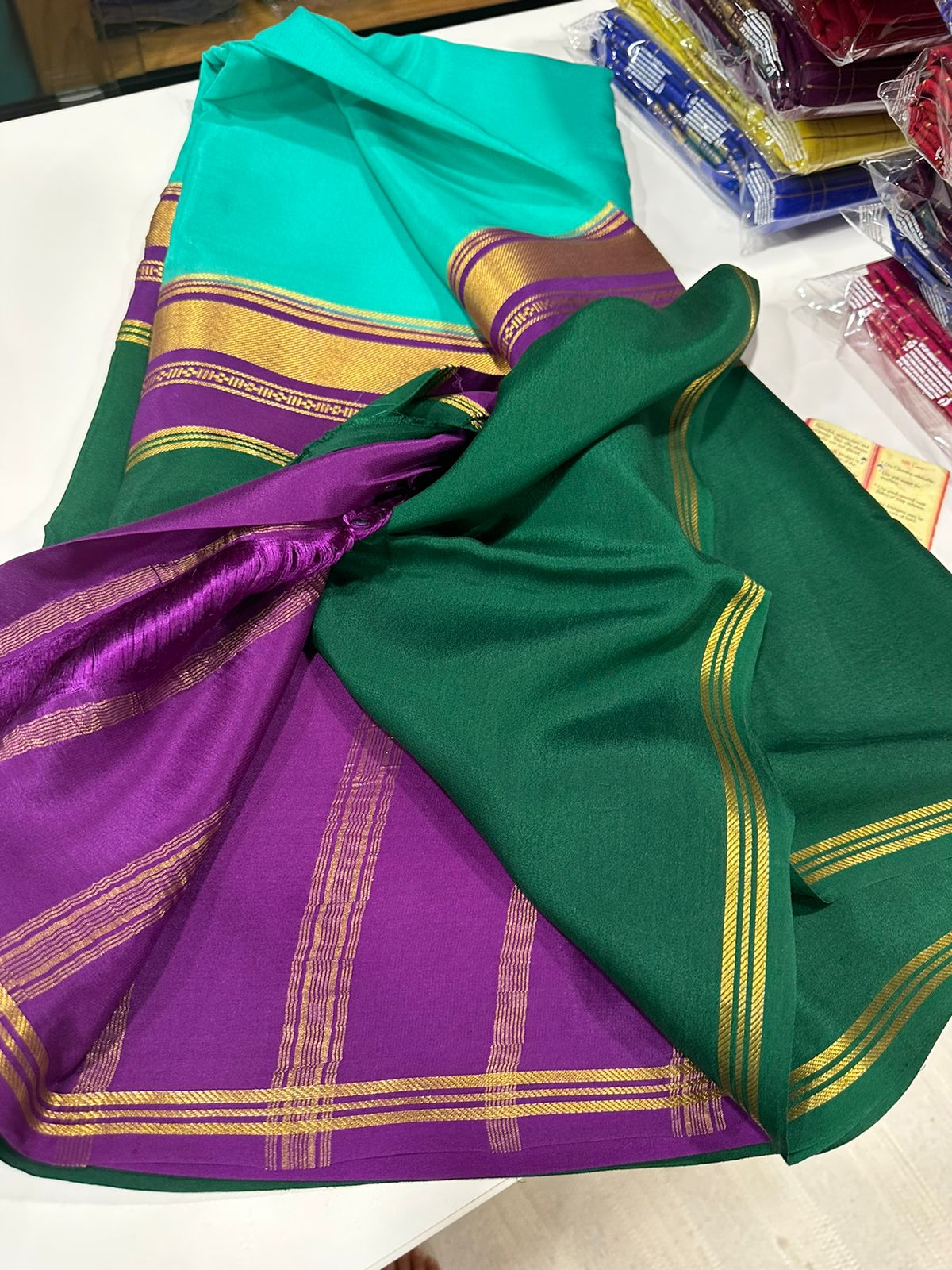 Pure Mysore Silk Saree