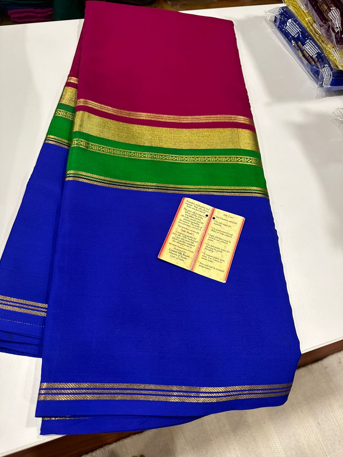 Pure Mysore Silk Saree