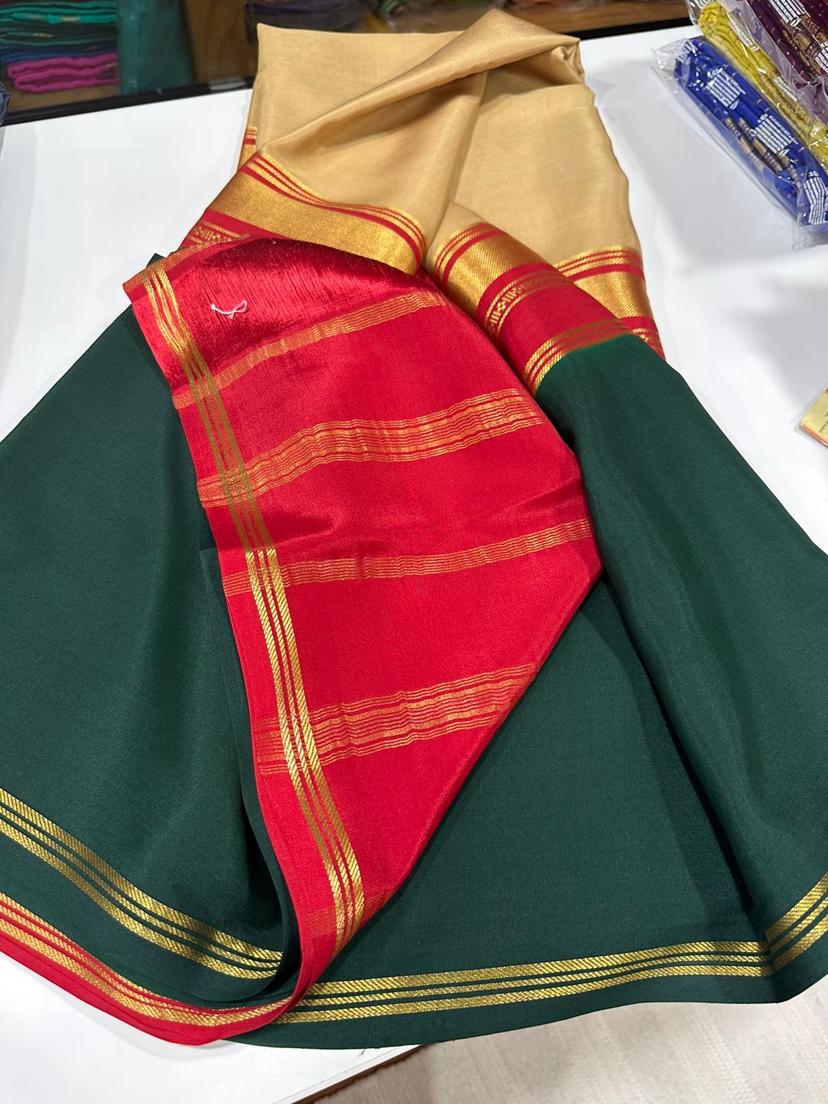 Pure Mysore Silk Saree